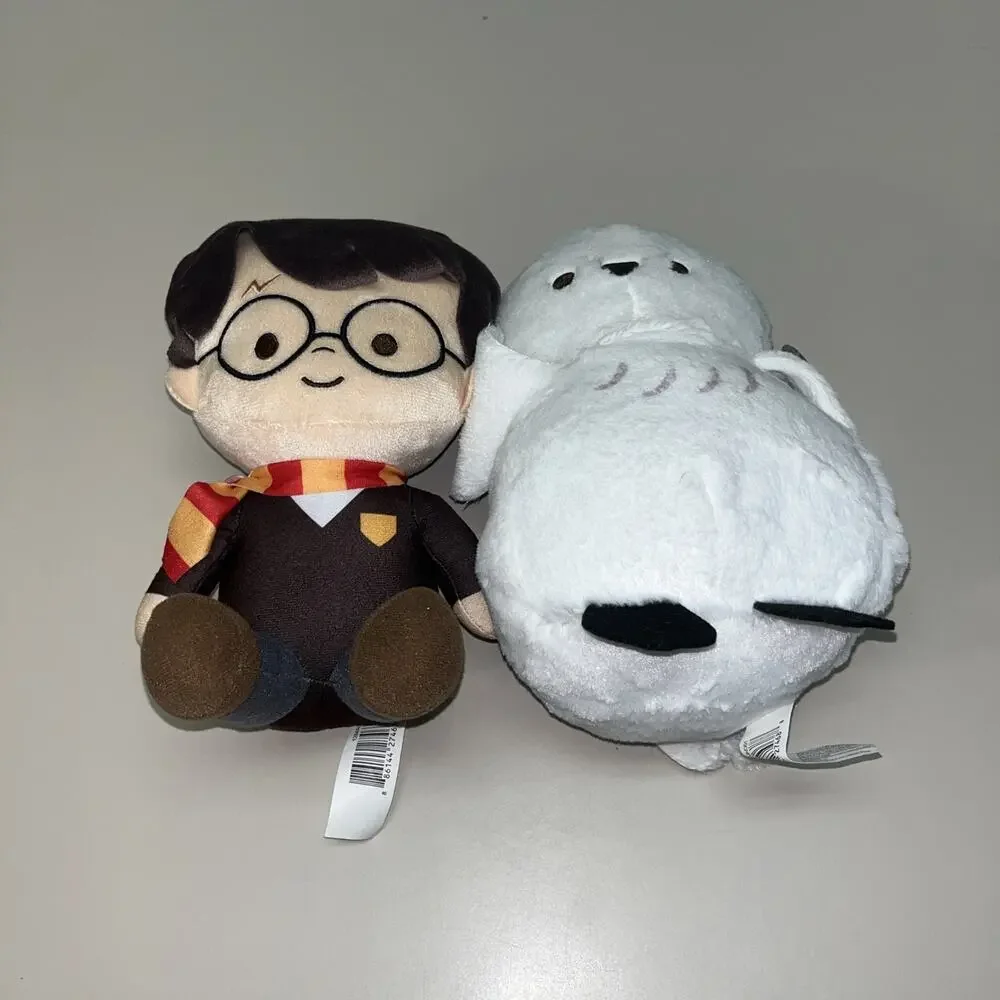Harry Potter & Hedwig White Owl Wizarding World Collectible Plushies